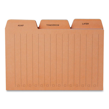 Noted by Post-it® Brand Planner Tab Adhesive Notes, 3 X 4, Peach, 30-sheet, 3 Pads-pack freeshipping - TVN Wholesale